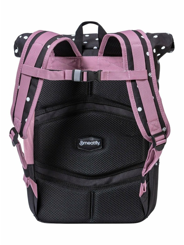 Meatfly Meatfly hátizsák Holler Fekete Pöttyös 28 L | Fekete | Térfogat 28 L