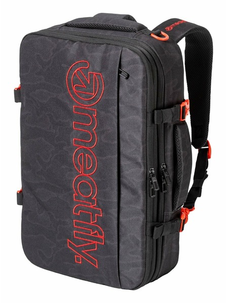 Meatfly Meatfly hátizsák Riley Morph Fekete 28 L | Fekete | Térfogat 28 L