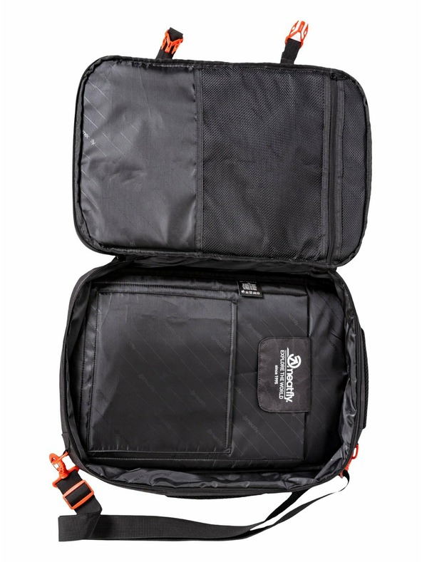 Meatfly Meatfly hátizsák Riley Morph Fekete 28 L | Fekete | Térfogat 28 L