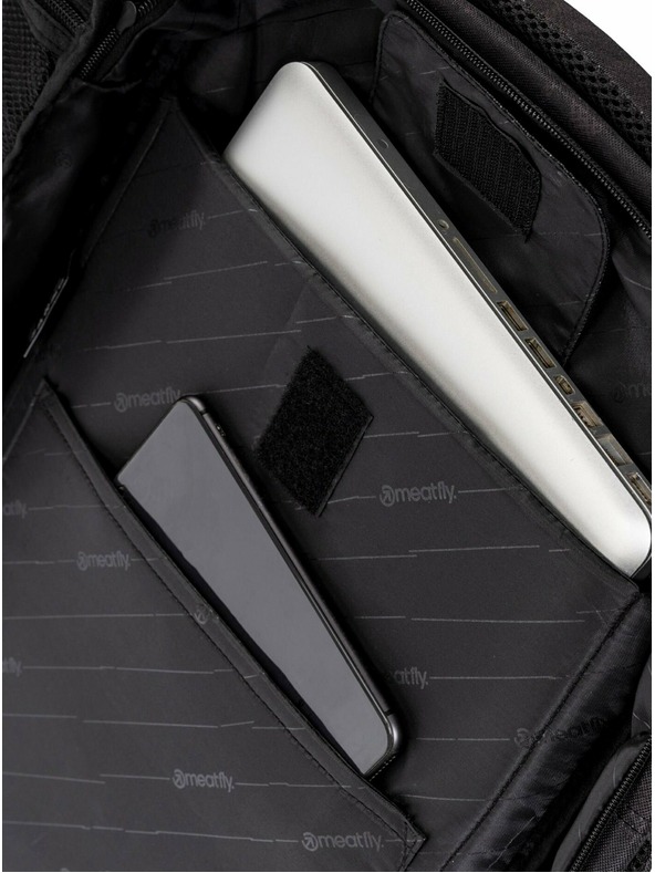 Meatfly Meatfly hátizsák Riley Morph Fekete 28 L | Fekete | Térfogat 28 L