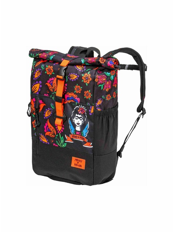 Meatfly Meatfly hátizsák Holler Viva La Vida Fekete 28 L | Multicolor | Térfogat 28 L