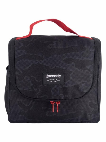 Meatfly Meatfly mosdótáska Specter Morph Black | Fekete | Térfogat 6 L