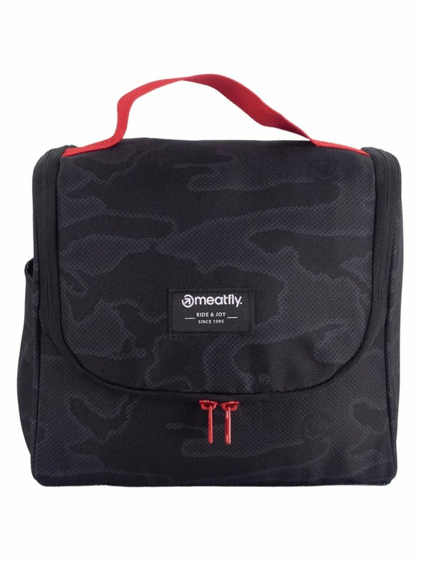 Meatfly Meatfly mosdótáska Specter Morph Black | Fekete | Térfogat 6 L