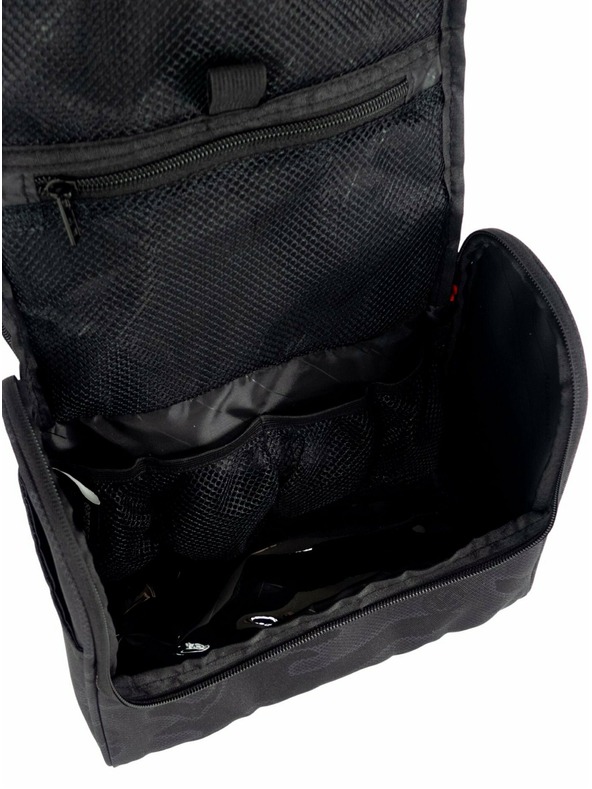 Meatfly Meatfly mosdótáska Specter Morph Black | Fekete | Térfogat 6 L