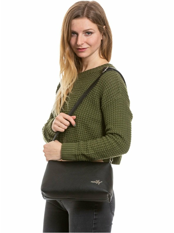 Meatfly Meatfly táska Alma Black | Fekete | Térfogat 13 L