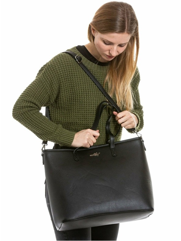 Meatfly Meatfly táska Gisel Black | Fekete | Térfogat 22 L