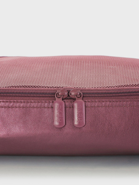 Heys Heys Metallic Csomagtartó Szett 5 db Sötét Rózsaszín