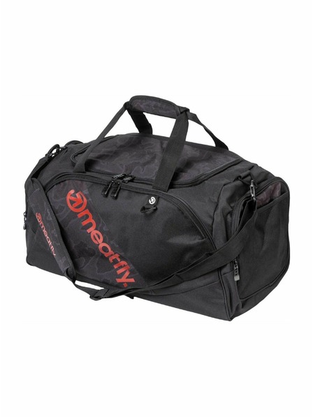 Meatfly Meatfly utazótáska Rocky Morph Fekete | Fekete | Térfogat 30 L