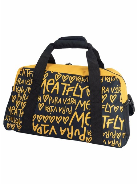 Meatfly Meatfly X Pura Vida Mavis utazótáska Sárga/Fekete | Sárga | Térfogat 26 L