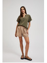 Moodo Barna női rövidnadrág Moodo