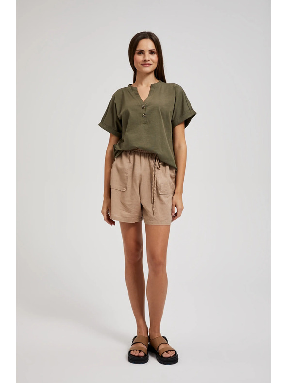 Moodo Barna női rövidnadrág Moodo