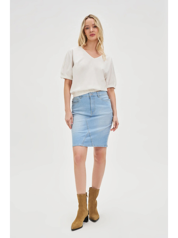 Moodo Women's White T-Shirt Moodo