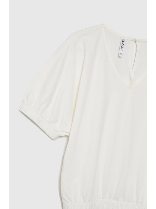 Moodo Women's White T-Shirt Moodo