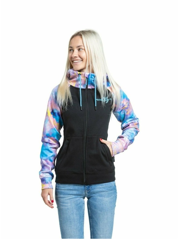 Meatfly Meatfly Women's Technical Sweatshirt Alisha Color Clouds