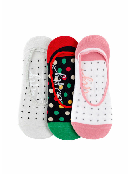 Meatfly Meatfly Low Socks - Triple Pack J/ Multicolor 1 | Multicolor | Size