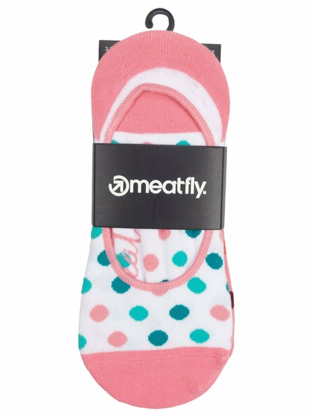 Meatfly Meatfly Low Socks Triple Pack White / Pink