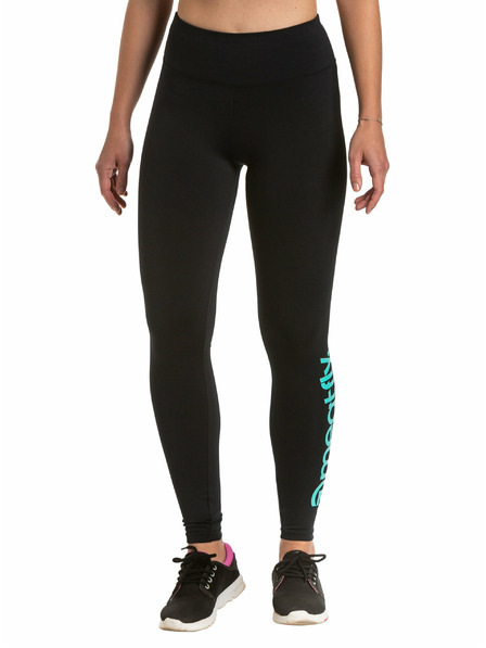 Meatfly Meatfly női leggings Arabel Mint Logo | Fekete | Méret