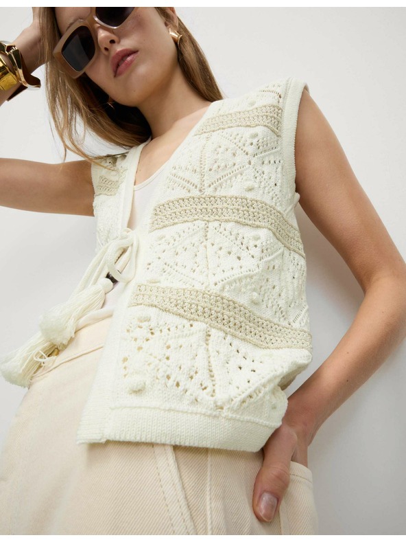 Marks & Spencer Karcsúsított texturált mellény Marks & Spencer