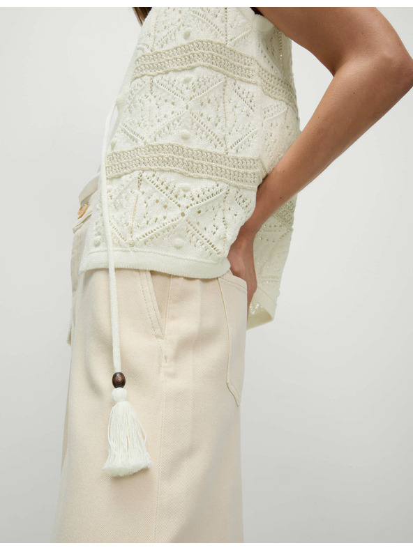 Marks & Spencer Karcsúsított texturált mellény Marks & Spencer