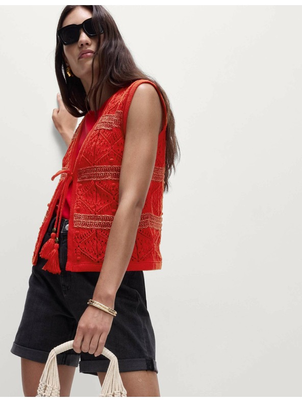 Marks & Spencer Karcsúsított texturált rövid mellény Marks & Spencer