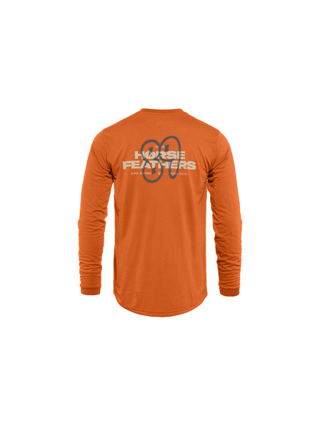 Horsefeathers Bike T-shirt Fury orange HORSEFEATHERS