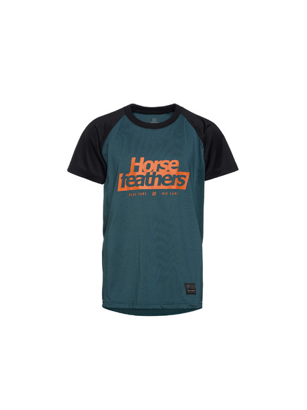 Horsefeathers Kids' bike jersey Spike petrol HORSEFEATHERS