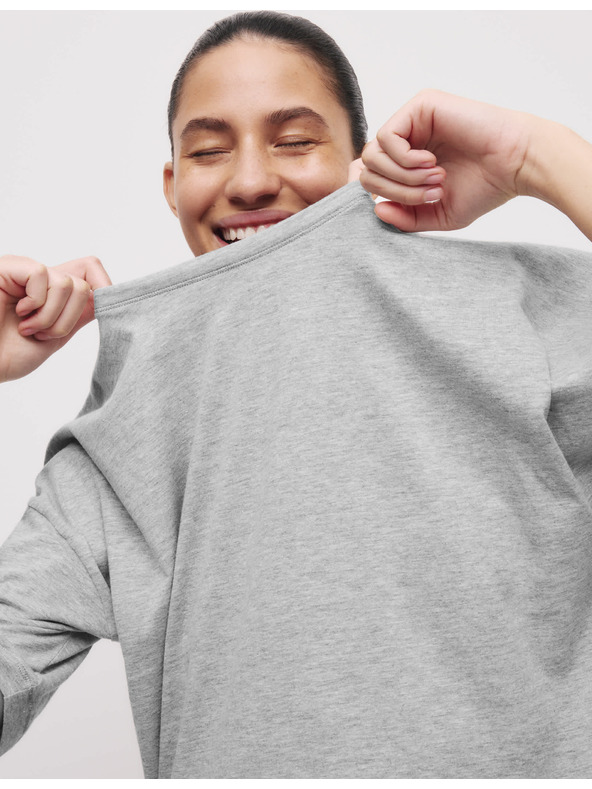 Marks & Spencer Short checkered set, made of pure cotton Marks & Spencer grey