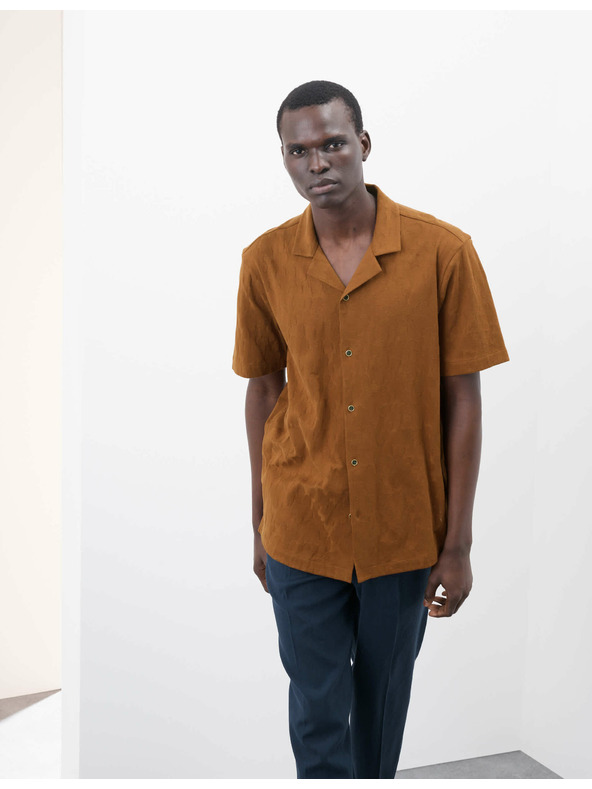 Marks & Spencer Texturált ing 100% pamutból Marks & Spencer