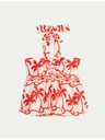 Marks & Spencer Tengerparti top 100% pamutból, mintázott Marks & Spencer piros
