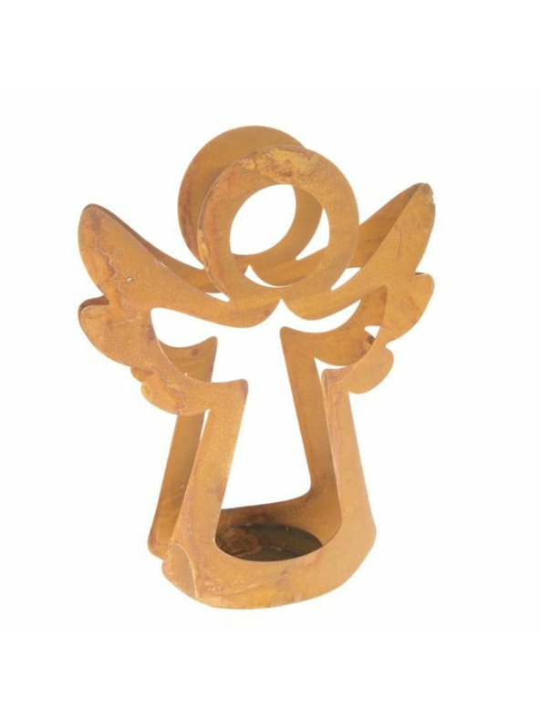 Casa de Engel Fém gyertyatartó - angyal, 12/24