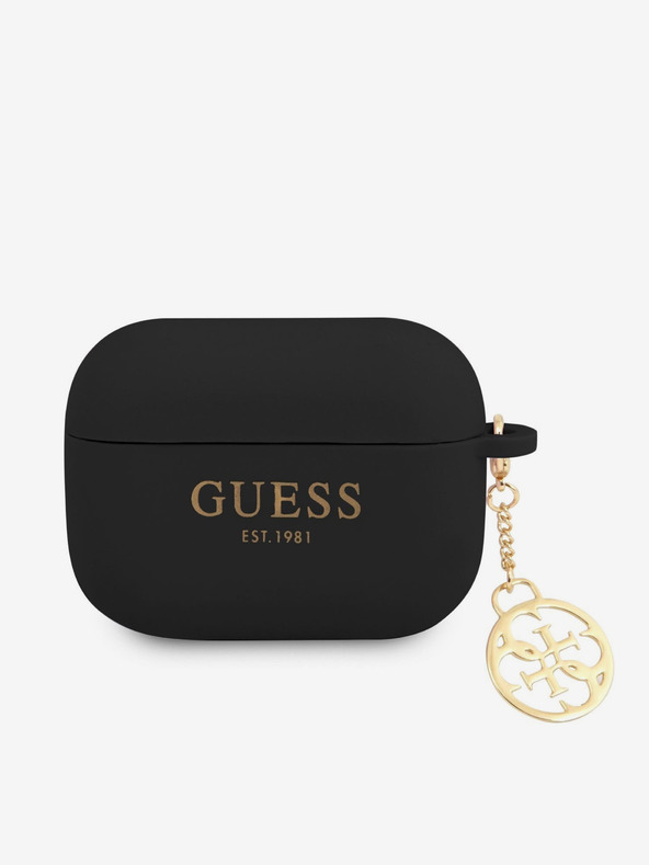 Guess Guess 4G Charm Szilikon Tok AirPods Pro Black