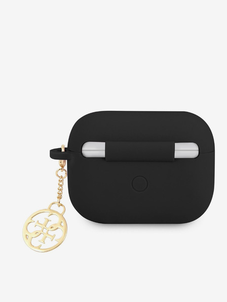 Guess Guess 4G Charm Szilikon Tok AirPods Pro Black