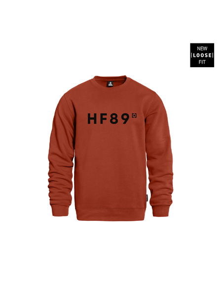 Horsefeathers HF89 pulóver piros HORSEFEATHERS