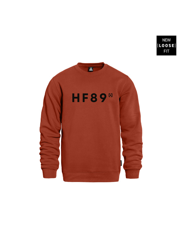 Horsefeathers HF89 pulóver piros HORSEFEATHERS