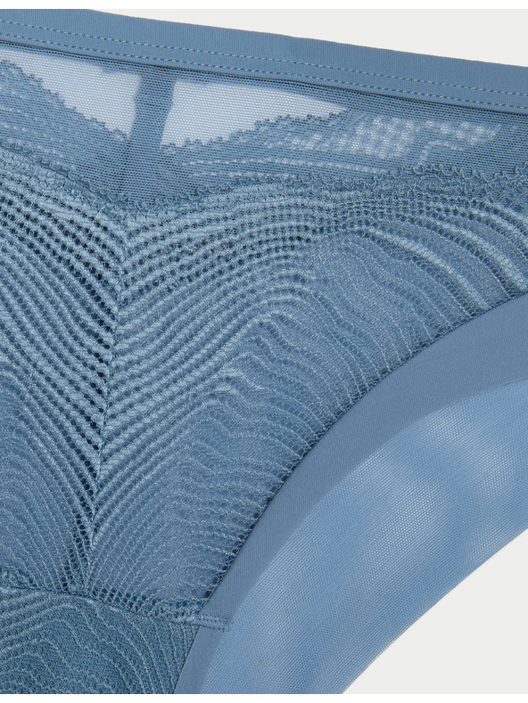 Marks & Spencer Brazil Kyoto csipkés alsónadrág Marks & Spencer kék