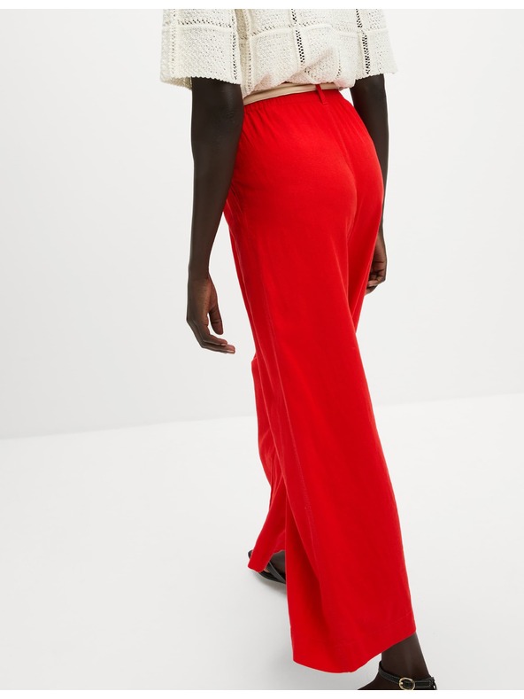 Marks & Spencer Marks & Spencer lenvászon tartalmú bő szárú rövidnadrág