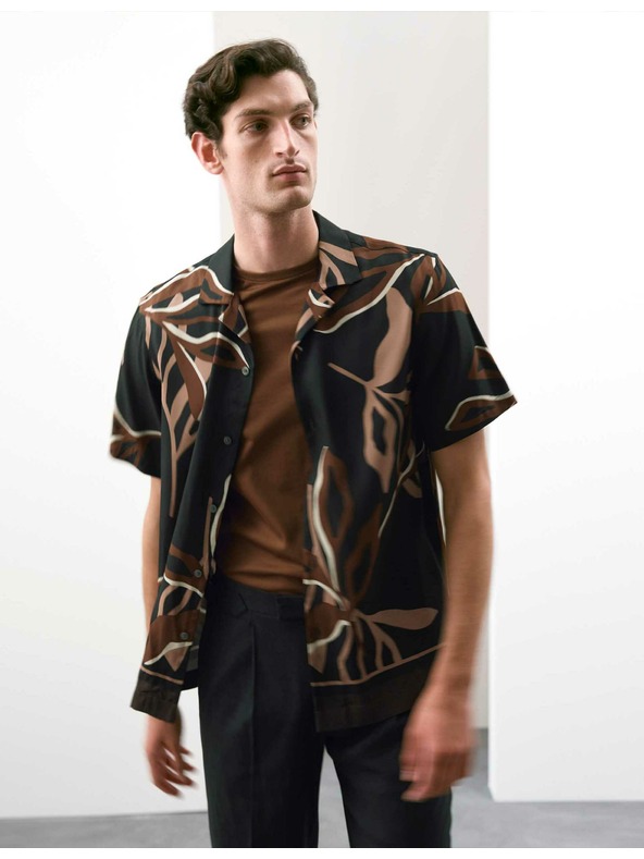 Marks & Spencer Virágmintás ing, normál szabás Marks & Spencer