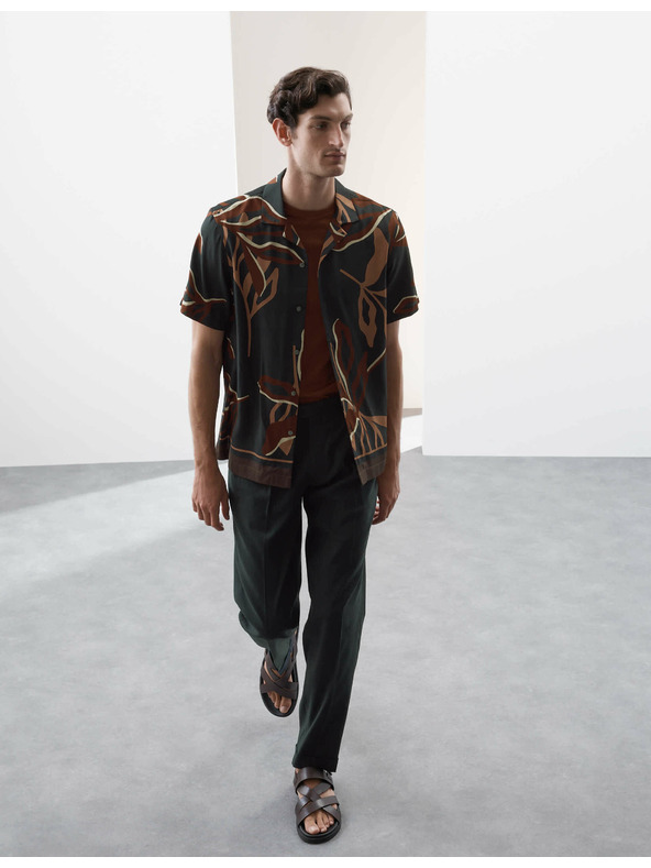 Marks & Spencer Virágmintás ing, normál szabás Marks & Spencer