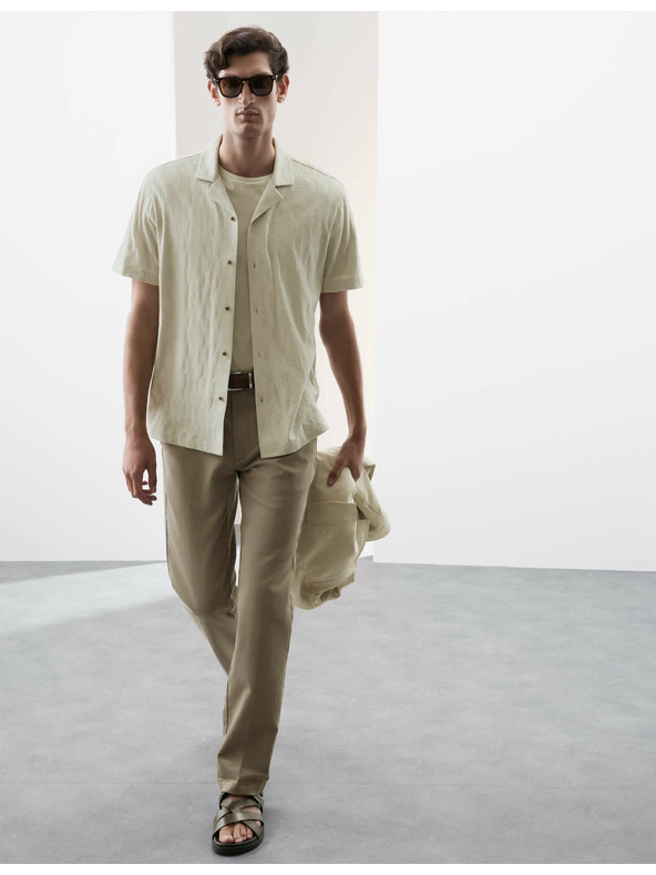 Marks & Spencer Texturált ing 100% pamutból Marks & Spencer