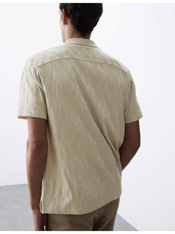 Marks & Spencer Texturált ing 100% pamutból Marks & Spencer