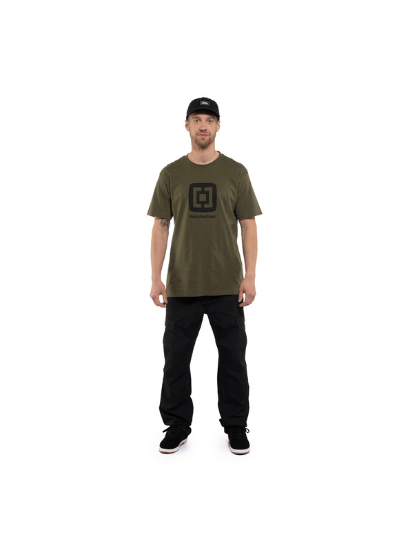 Horsefeathers Fair póló zöld HORSEFEATHERS