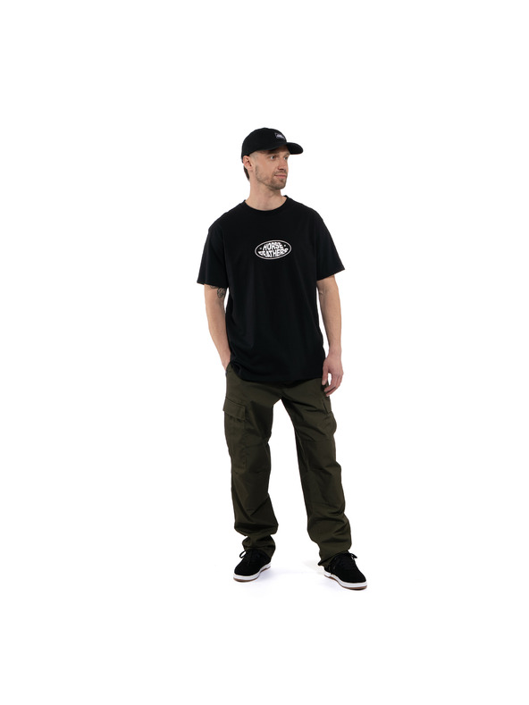 Horsefeathers Dynamo póló - fekete HORSEFEATHERS