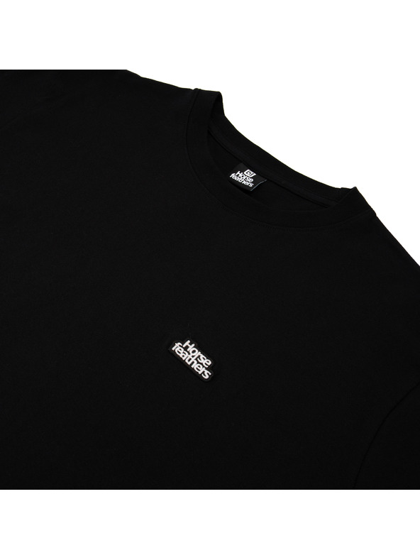 Horsefeathers Agent póló fekete HORSEFEATHERS