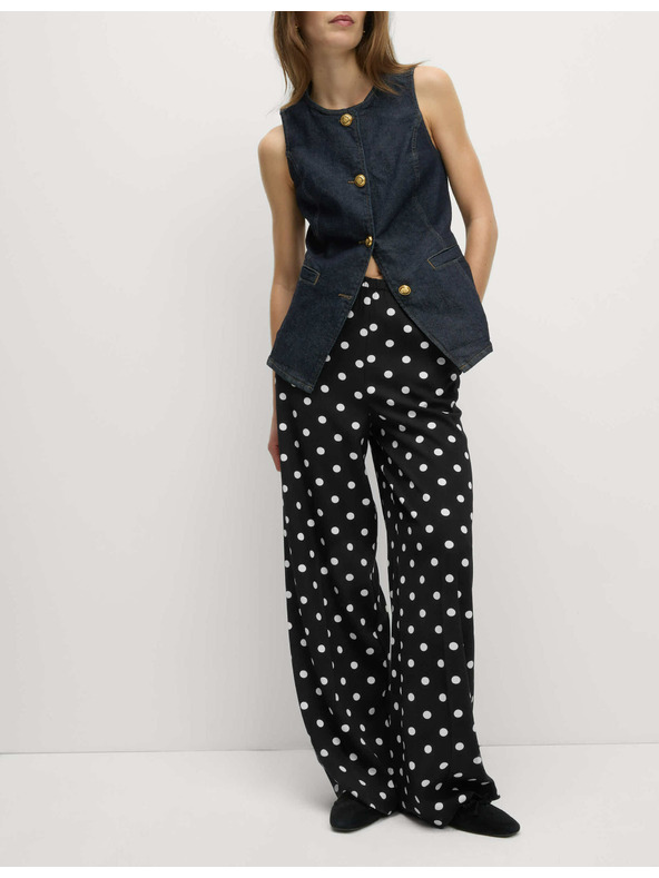 Marks & Spencer Állatmintás bő szárú nadrág Marks & Spencer