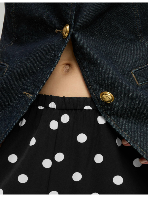 Marks & Spencer Állatmintás bő szárú nadrág Marks & Spencer