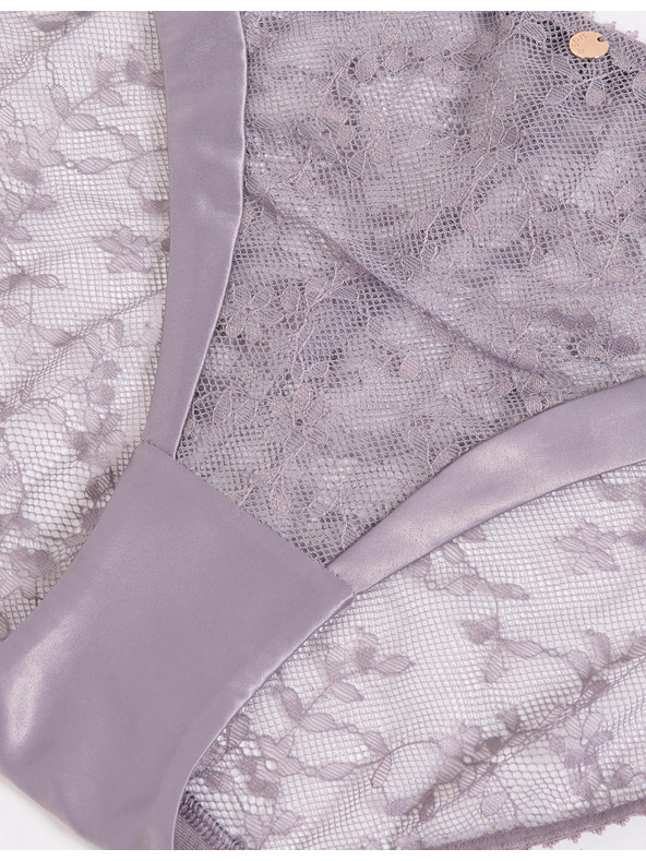 Marks & Spencer Rosa csipkés magas derekú alsó Marks & Spencer lila