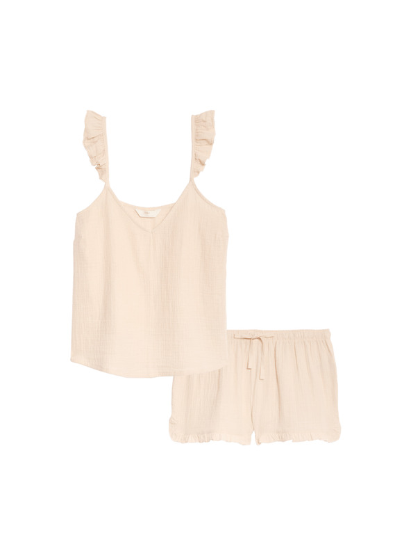 Marks & Spencer Marks & Spencer rövid pizsama szett narancssárga