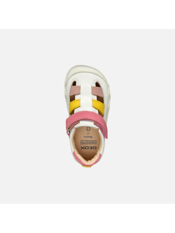 Geox Geox Steppieup fehér nyitott orrú lány barefoot edzőcipő