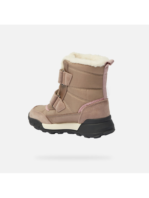 Geox Bézs Geox Trekkyup lány téli cipő