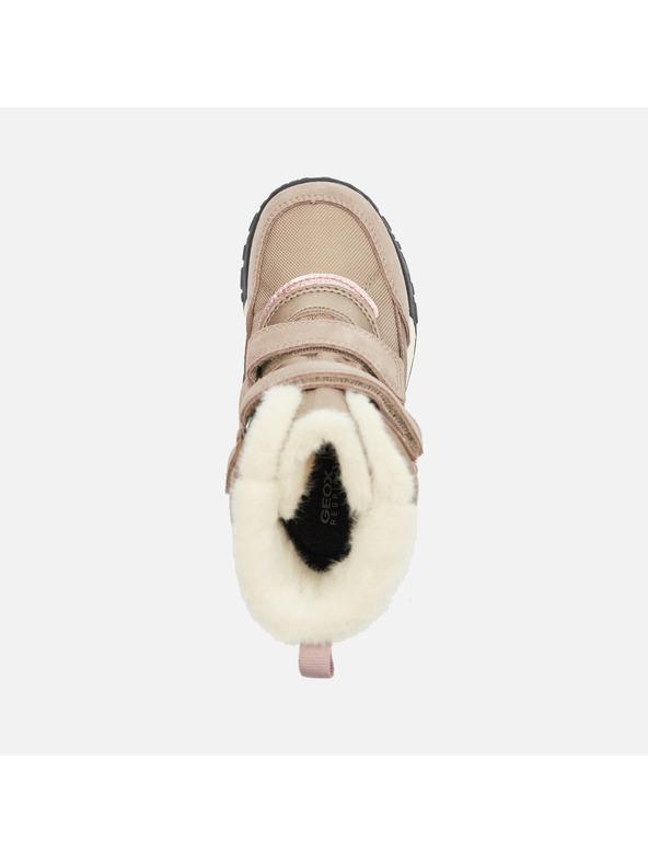 Geox Bézs Geox Trekkyup lány téli cipő